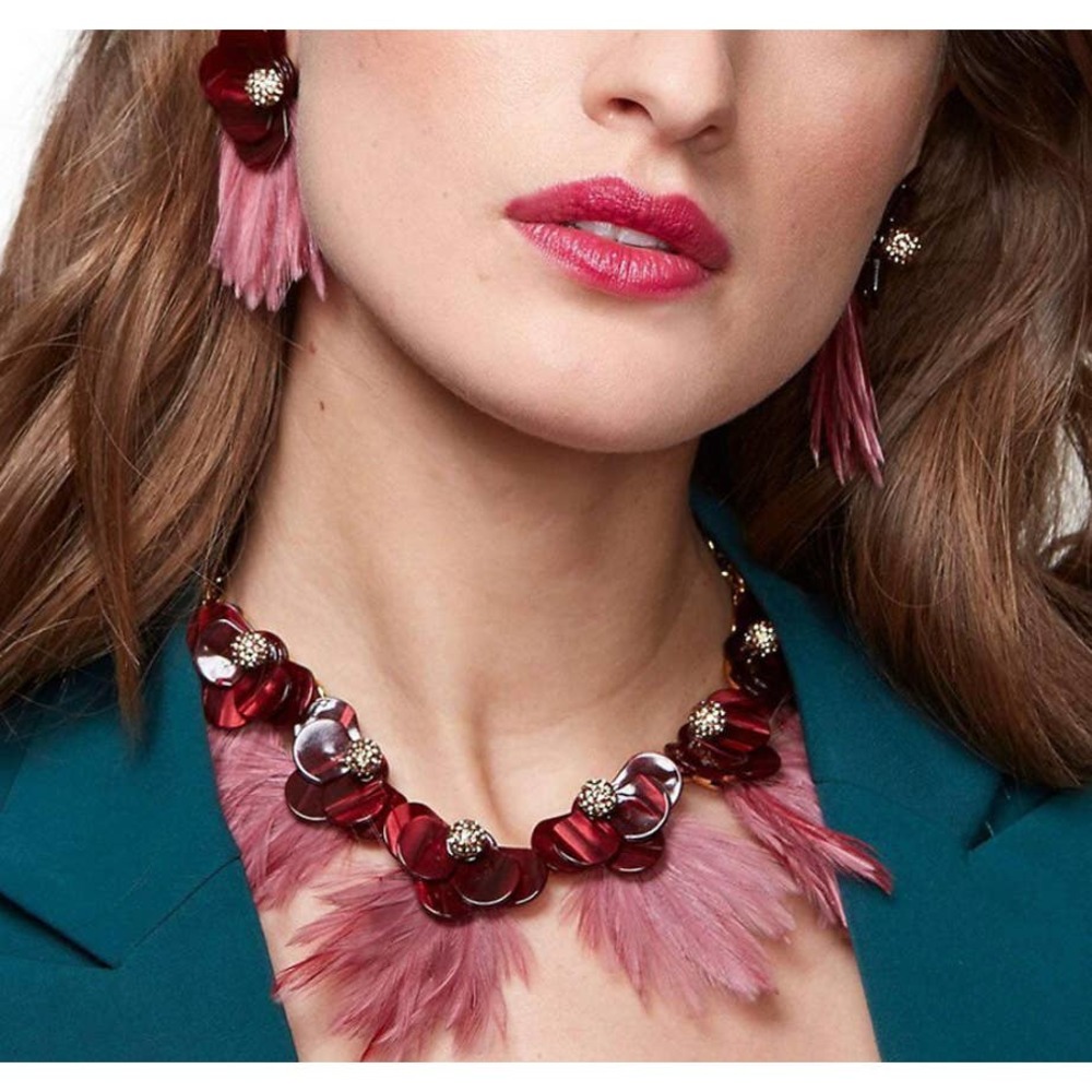 LELE SADOUGHI 14K Plated Wren Feather Necklace